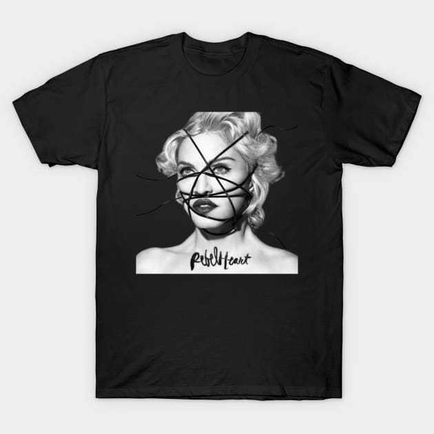 Madonna Rap - Vintage T-Shirt by chanda's